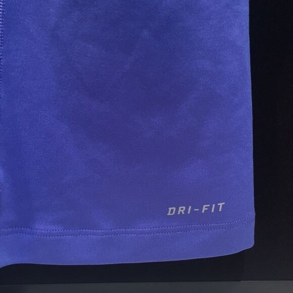 Nike Sleeveless Tank Top - Blue/Yellow - Preowned - Tiny Hole & Slightly Lifted - Picture 5 of 10